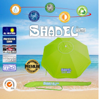 Луксозен плажен чадър от алуминий SHADEL S-класа 200 ЗЕЛЕНО
