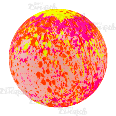 Топка PVC Пръски