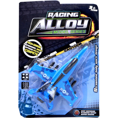 Самолет метал ALLOY карт.