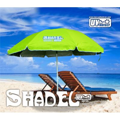 Луксозен плажен чадър от алуминий SHADEL S-класа 200 ЗЕЛЕНО