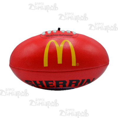 Топка кож. РЪГБИ РЕД