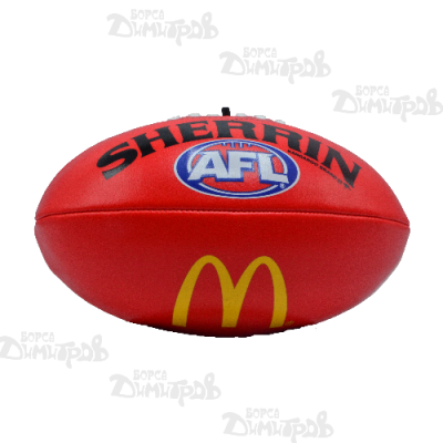 Топка кож. РЪГБИ РЕД