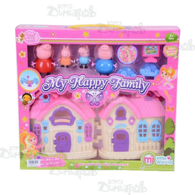 къща с прасенца