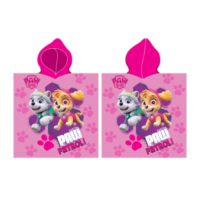 Пончо PAW розов Лиценз